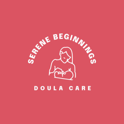 Doula Care Logo Maker for Maternity Support