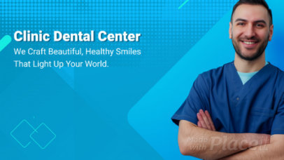 Slideshow Video Template Featuring an Informative Theme for a Dental Clinic