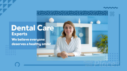 Slideshow Video Creator With an Informative Theme for a Dental Care Clinic
