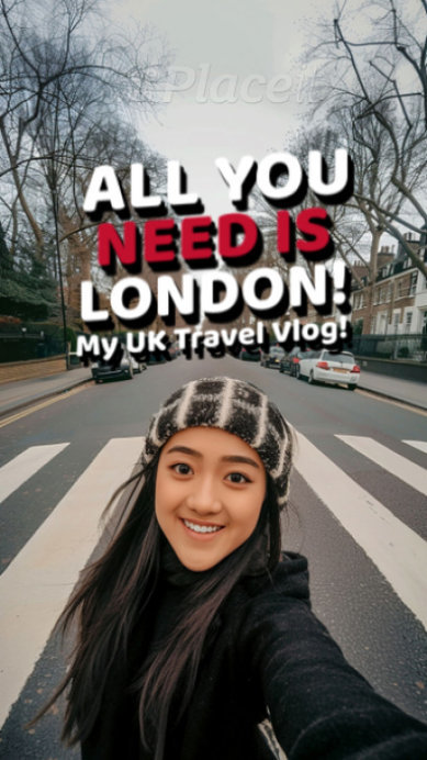 Influencer Instagram Story Video Template for London Travel Experience