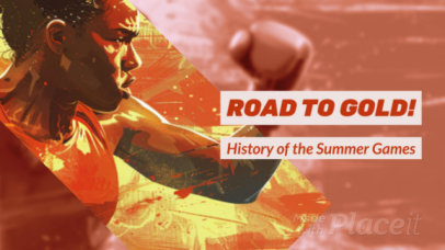 International Sports Competition Intro Video Maker Featuring a Historic Theme