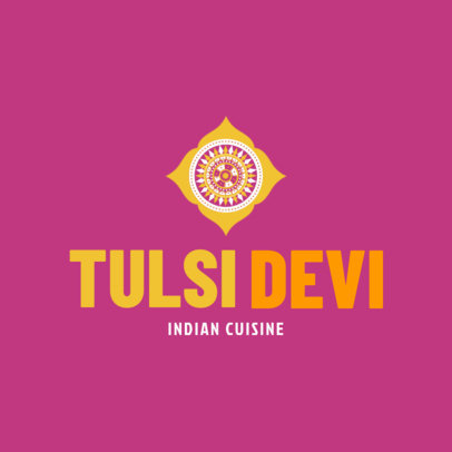 Indian Cuisine Logo Maker 