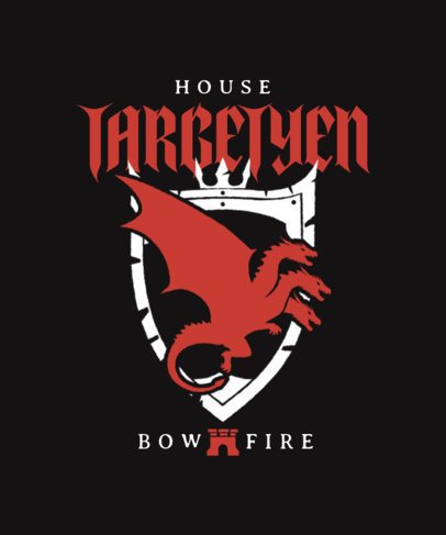 T-Shirt Design Maker for Medieval Fantasy-Inspired Enthusiasts 6765