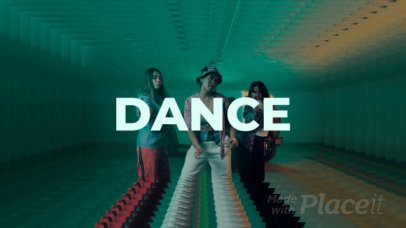 Slideshow Video Maker Featuring a Dynamic Theme for Dancing Enthusiasts 8824