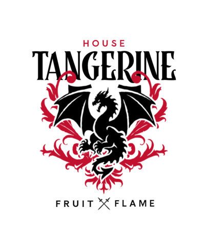 T-Shirt Design Template With a Medieval Fantasy-Inspired Theme and a Dragon Graphic