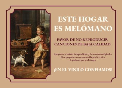 Greeting Card Design Maker with a Classical Painting of a Boy and His Dog 6771l
