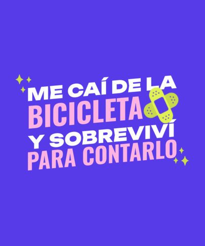 Colorful T-Shirt Design Generator Inspired by a Popular Meme Survivor Quote