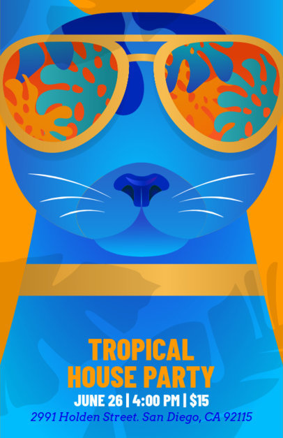 Summer Event Online Flyer Maker