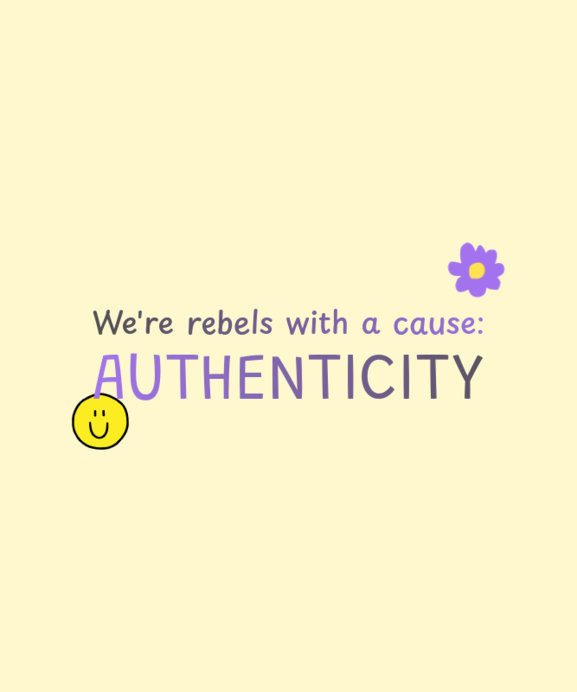 T-Shirt Design Creator with a Non-Binary-Themed Quote with a Smiling Face and a Flower
