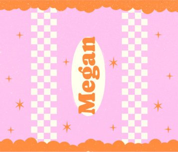 Tumbler Wrap Maker Featuring a Female Name and a Girly Aesthetic 6821