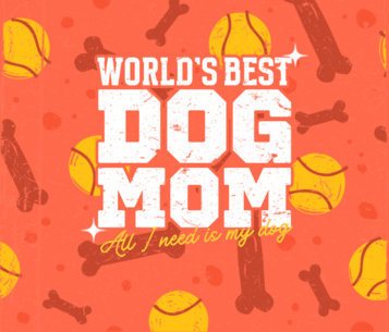 Tumbler Wrap Template for Dog Moms With Pet-Themed Graphics 6824c