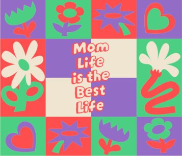 Colorful Tumbler Wrap Generator Featuring Flower Illustrations 6823e