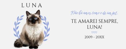 Mug Design Maker with a Memorial Message for a Beloved Pet