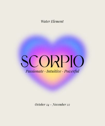 T-Shirt Design Maker Featuring an Aura-Inspired Theme with a Colorful Heart 6843