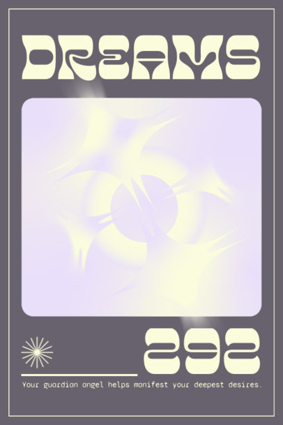 Art Print Creator Featuring a Colorful Layout and an Inspiring Message