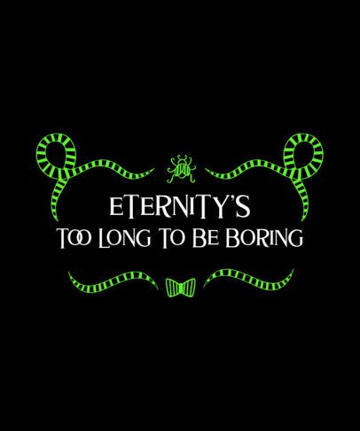 T-Shirt Design Generator with a Mischievous Character-Inspired Phrase