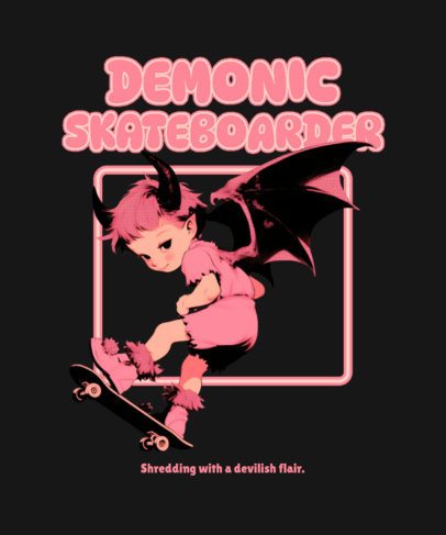 Scary T-Shirt Design Maker Featuring a Vintage-Styled Aesthetic 7009d