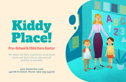 Online Flyer Maker for Child Care Centers