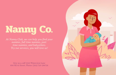 Online Flyer Maker for Nannies