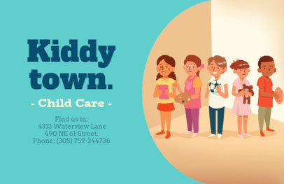 Online Flyer Maker for Child Care Services