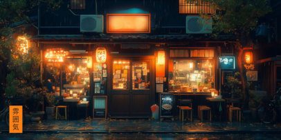 Desk Mat Design Creator With an AI-Generated Anime Scene Setup 7033b