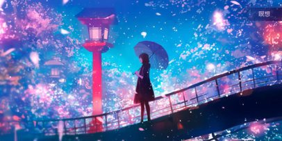 Desk Mat Design Maker for Manga Enthusiasts With a Fantasy-Inspired Background 7034h