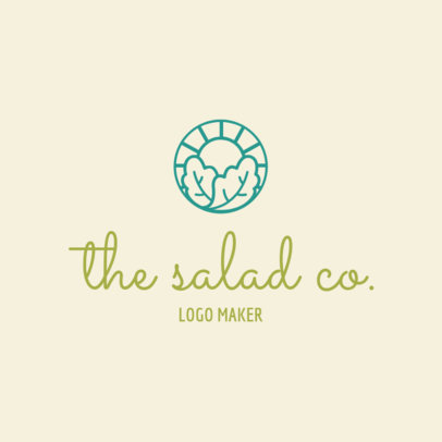 Salad Restaurant Logo Maker