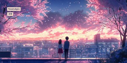 Anime Desk Mat Design Maker Featuring a Quote and an Illustrated Scene 7032d