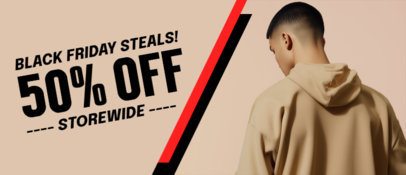 Black Friday-Themed Banner Generator to Promote Special Deals 7043e