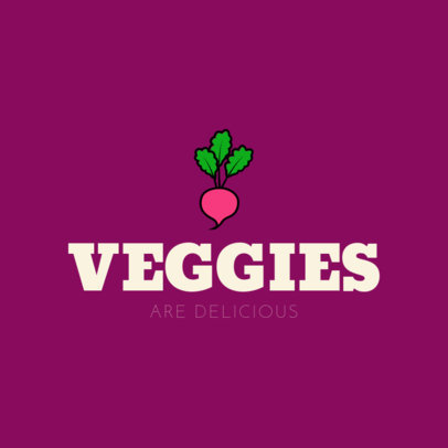 Vegan Food Restaurant Logo Maker