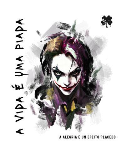 Clown Supervillains-Inspired T-Shirt Design Generator With an Evil Clown Illustration