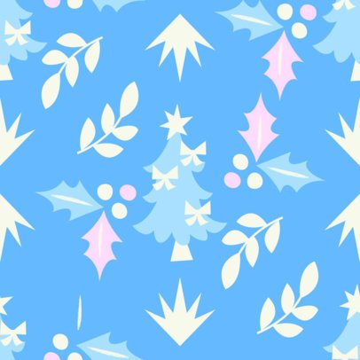 Print Pattern Design Generator With Xmas Holiday Graphics for Wrapping Paper