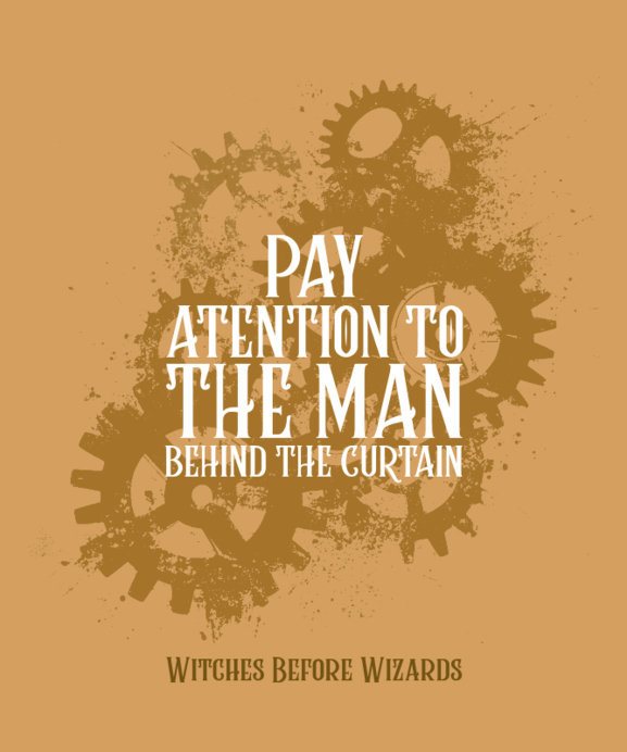Placeit - T-Shirt Design Creator With a Witches Before Wizards Phrase ...