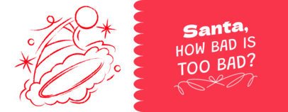 Mug Design Creator With a Santa Hat Graphic and a Christmas Quote