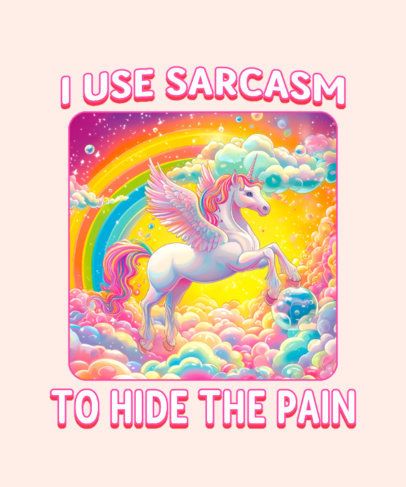 Girly T-Shirt Design Maker for Rainbow-Colored Stationery Enthusiasts  7079d