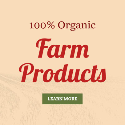 Online Banner Maker for Farm Products