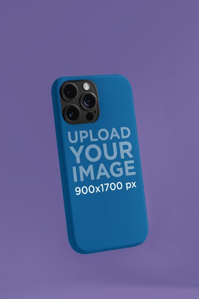 AI-Created Phone Case Mockup Featuring a Customizable Background