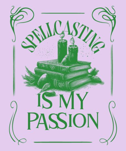 Witches Coven Series-Inspired T-Shirt Design Maker With an Esoteric Theme