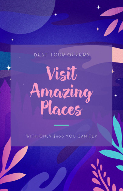 Travel Agency Online Flyer Maker 