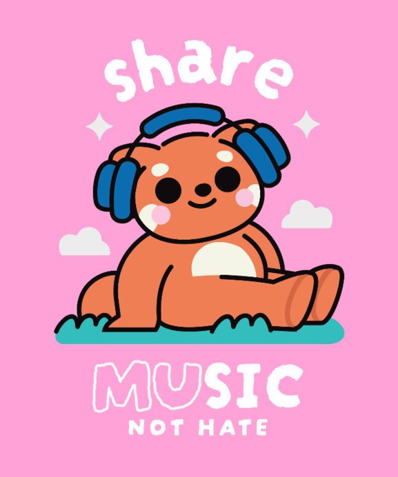 Placeit - T-Shirt Design Generator With a Kawaii-Styled Red Panda and a ...