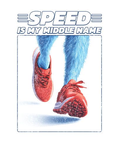 T-Shirt Design Maker With a Speed Quote Inspired by a Hedgehog Game