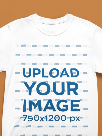 Mockup of a Comfort Colors Round-Neck Tee Placed on a Customizable Background m52758
