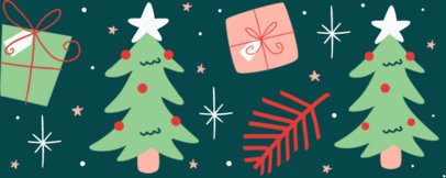 Libbey Glass Generator for Christmas Featuring Illustrated Holiday Gifts 7130i