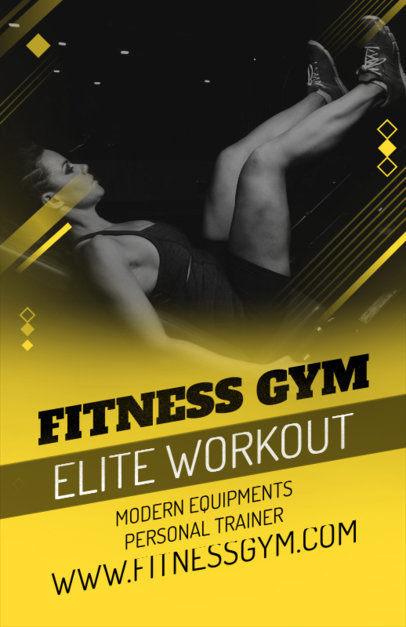 Fitness Online Flyer Maker 