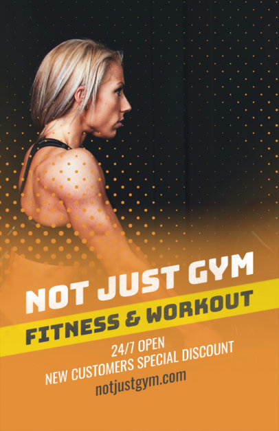 Gym Online Flyer Maker 