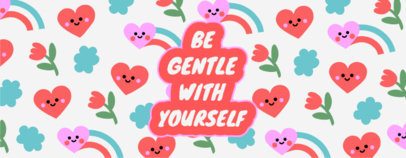 Mug Design Creator With Cartoonish Hearts for Valentine's Day 7147j