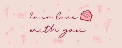 Valentine's Day Libbey Glass Maker Featuring a Love Letter Graphic 7149d