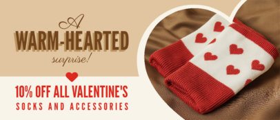 Valentine's Day Banner Creator Featuring a Special Holiday Discount 7155f