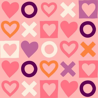 Print Pattern Generator With an XOXO Message for Valentine's Day 7161b