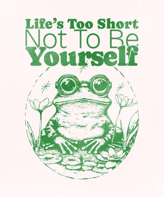 T-Shirt Design Generator Featuring a Frog Graphic and a Motivational Quote